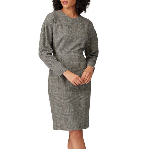 MM LaFleur - Rosa Dress - Katharine Hepburn Houndstooth, sz 8 - Picture 12 of 15